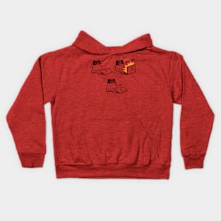 Cat work Kids Hoodie